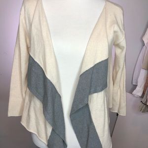 DVF Cashmere blend open cardigan